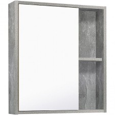 Зеркальный шкаф Runo Эко 60 00-00001186 Серый бетон