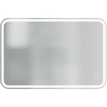 Зеркальный шкаф Creto Rainfall 90 22-900600WH с подсветкой Белый