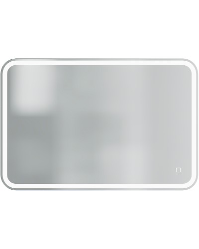 Зеркальный шкаф Creto Rainfall 90 22-900600WH с подсветкой Белый