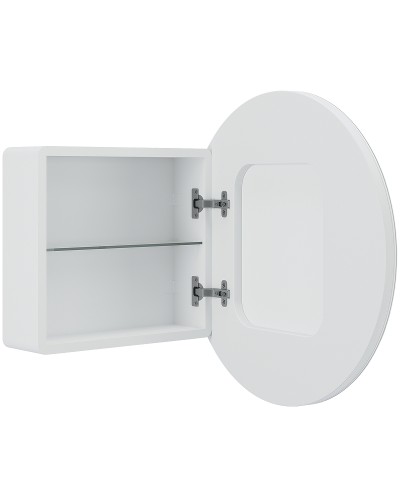 Зеркальный шкаф Creto Tour 60 17-D600WH с подсветкой Белый