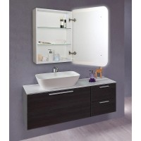 Зеркальный шкаф Creto Zoe 60 16-602800Z с подсветкой Белый