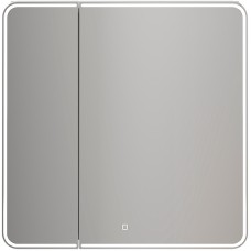 Зеркальный шкаф Creto Zoe 80 16-805800Z с подсветкой Белый