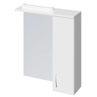 Зеркальный шкаф белый глянец 60х70 см Cersanit Erica New LS-ERN60-OS