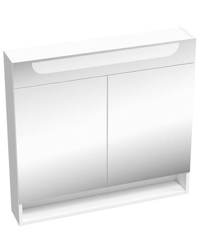 Зеркальный шкаф Ravak MC Classic II 80 X000001471 с подсветкой Белый глянцевый