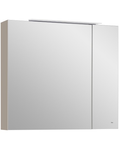 Зеркальный шкаф Roca Oleta 80 857647515 с подсветкой Капучино