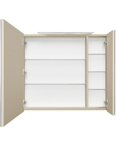 Зеркальный шкаф Roca Oleta 80 857647515 с подсветкой Капучино