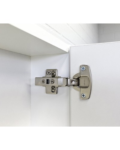 Зеркальный шкаф Comforty Никосия 60 00-00011199 Белый глянцевый