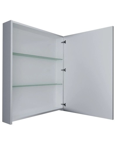 Зеркальный шкаф 60х80 см белый глянец 1Marka Соната У29560