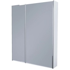 Зеркальный шкаф 75х80 см белый глянец 1Marka Соната У29559
