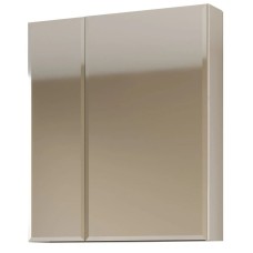 Зеркальный шкаф 70х80 см белый Marka One У37179