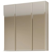 Зеркальный шкаф 80х80 см белый Marka One У37180