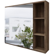 Зеркальный шкаф Grossman Форта 80 2080022 Темный дуб галифакс