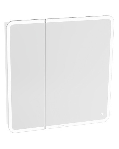 Зеркальный шкаф Grossman Адель 80 208004 с подсветкой Белый