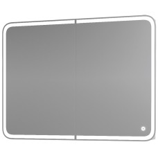 Зеркальный шкаф Grossman Адель 100 2010004 с подсветкой Белый