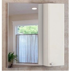 Зеркальный шкаф 75х80 см белый глянец Comforty Неаполь 00004147561