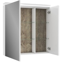 Зеркальный шкаф 81х84 см белый OWL 1975 Ragnar OW02.04.00