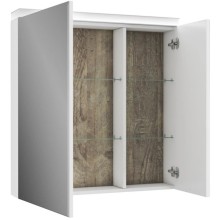 Зеркальный шкаф 81х84 см белый OWL 1975 Ragnar OW02.04.00