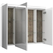 Зеркальный шкаф 101х84 см белый OWL 1975 Ragnar OW02.05.00