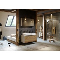 Зеркальный шкаф 120х60 см бетон светлый Aqwella 5 Stars Mobi MOB0412/ MOB0717BS/ Z