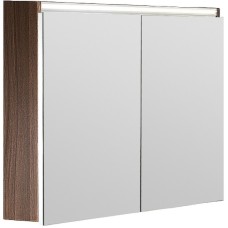 Зеркальный шкаф Boheme Armadi Art Vallessi 80 547-D с подсветкой Dark oak