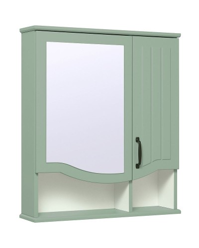 Зеркальный шкаф Runo Марсель 60 00-00001219 Мята