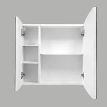 Зеркальный шкаф Comforty Лаура 60 00003119850 Белый глянцевый