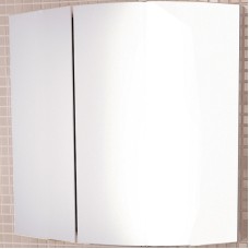 Зеркальный шкаф Comforty Лаура 60 00003119850 Белый глянцевый