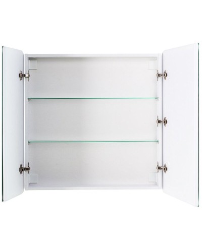 Зеркальный шкаф BelBagno Marino 80 SPC-MAR-800/800-2A-LED-TCH с подсветкой Белый