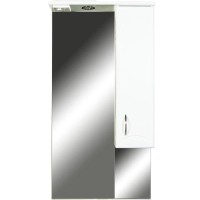 Зеркальный шкаф 55х108 см белый глянец Orange Стиль St-55ZS