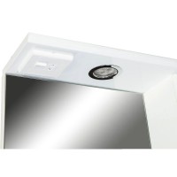 Зеркальный шкаф 55х108 см белый глянец Orange Стиль St-55ZS