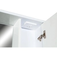 Зеркальный шкаф 75х87 см белый глянец Orange Глория Gl-75ZS