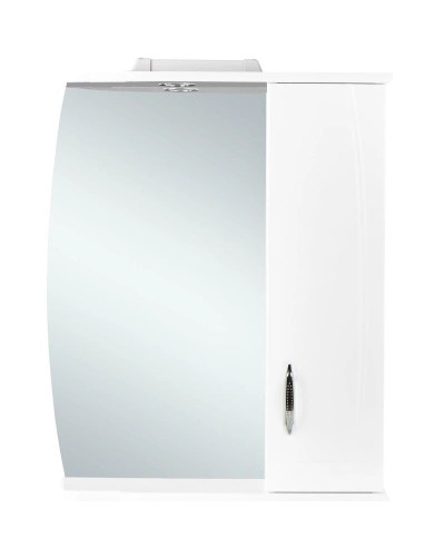 Зеркальный шкаф 60х75,2 см белый глянец Orange Софи Si-60ZS