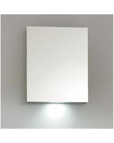 Зеркальный шкаф с нижней подсветкой 60х70 см BelBagno SPC-1A-DL-BL-600