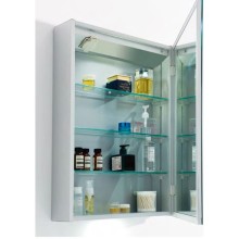 Зеркальный шкаф с нижней подсветкой 60х70 см BelBagno SPC-1A-DL-BL-600