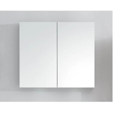 Зеркальный шкаф с нижней подсветкой 80х70 см BelBagno SPC-2A-DL-BL-800