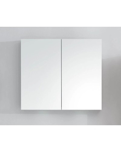 Зеркальный шкаф с нижней подсветкой 80х70 см BelBagno SPC-2A-DL-BL-800