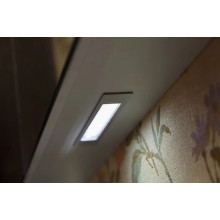 Зеркальный шкаф с нижней подсветкой 120х70 см BelBagno SPC-3A-DL-BL-1200