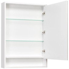 Зеркальный шкаф 60х85 см белый глянец Акватон Капри 1A230302KP010