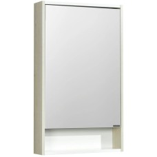 Зеркальный шкаф 51х86 см белый глянец/ясень фабрик Акватон Рико 1A212302RIB90