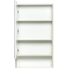 Зеркальный шкаф 51х86 см белый глянец/ясень фабрик Акватон Рико 1A212302RIB90