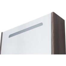 Зеркальный шкаф 50х78 см дуб макиато Акватон Сильва 1A215502SIW5L