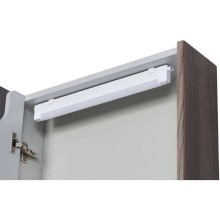 Зеркальный шкаф 50х78 см дуб макиато Акватон Сильва 1A215502SIW5L