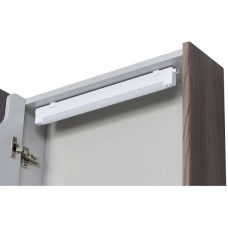 Зеркальный шкаф 50х78 см дуб макиато Акватон Сильва 1A215502SIW5L