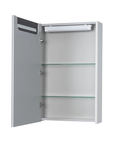 Зеркальный шкаф 50х78 см дуб полярный Акватон Сильва 1A215502SIW7L