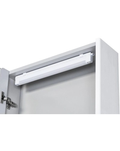 Зеркальный шкаф 50х78 см дуб полярный Акватон Сильва 1A215502SIW7L