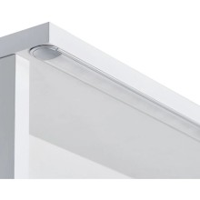 Зеркальный шкаф 60х83,3 см белый глянец R Акватон Стоун 1A231502SX010