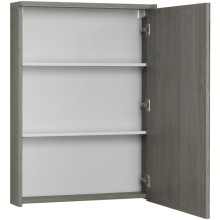 Зеркальный шкаф 60х83,3 см грецкий орех R Акватон Стоун 1A231502SXC80