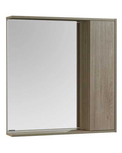 Зеркальный шкаф 80х83,3 см сосна арлингтон R Акватон Стоун 1A228302SX850