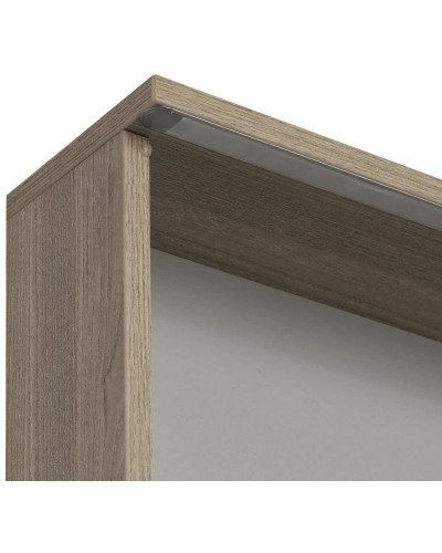 Зеркальный шкаф 80х83,3 см сосна арлингтон R Акватон Стоун 1A228302SX850