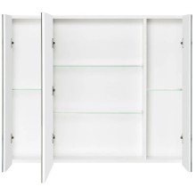 Зеркальный шкаф 100х81 см белый глянец Акватон Беверли 1A237202BV010